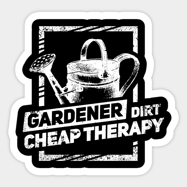 Plant TShirt And Gardener Gifts Sticker by AlleyField